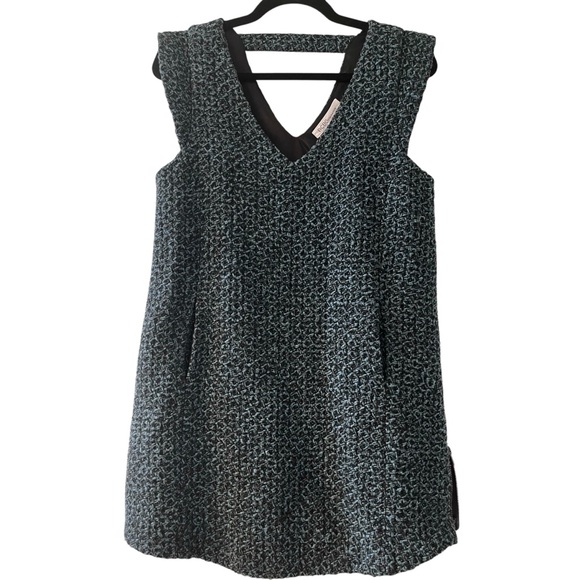 ❤️ BCBGeneration ‘Sage Combo’ Tweed Bouclé Mini Dress - Picture 2 of 9